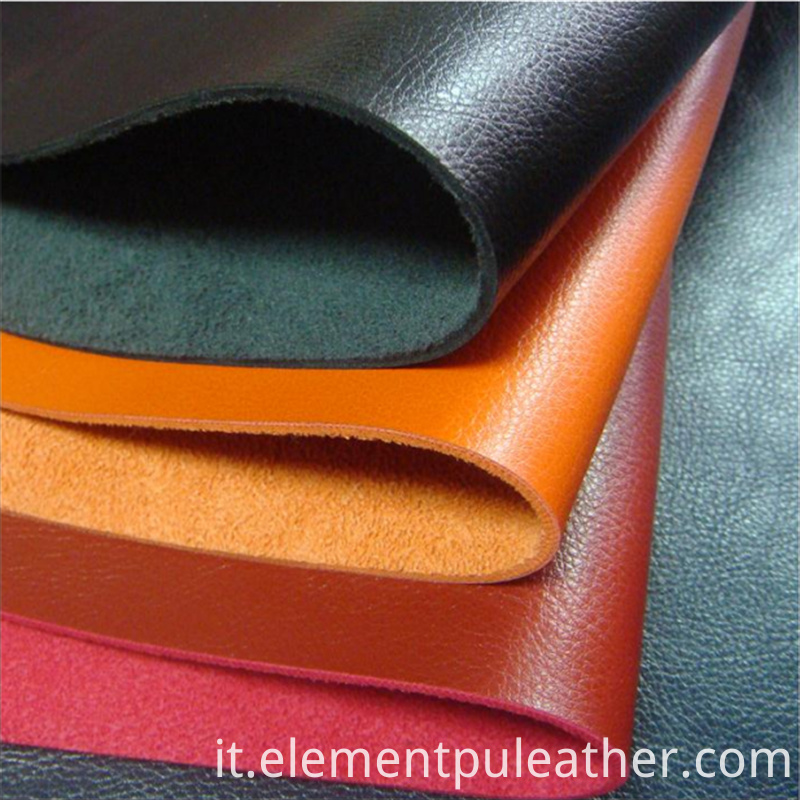Indietro in pelle scamosciata affusolata Suede Leather Flocking Back